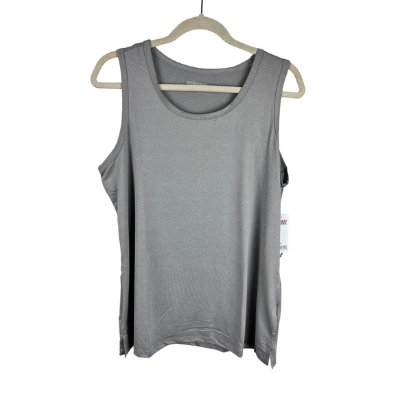 32 Cool Other - 32 Degrees Cool Tank Top Gray L NWT Moisture-Wicking Quick Dry Activewear